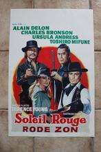 filmaffiche Alain Delon Red Sun 1971 filmposter, Comme neuf, Cinéma et TV, Enlèvement ou Envoi, Rectangulaire vertical