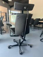 HAG Creed 6006 Plus Ergonomische zwart Leder 4D armleuningen, Ophalen, Nieuw, Zwart, Bureaustoel