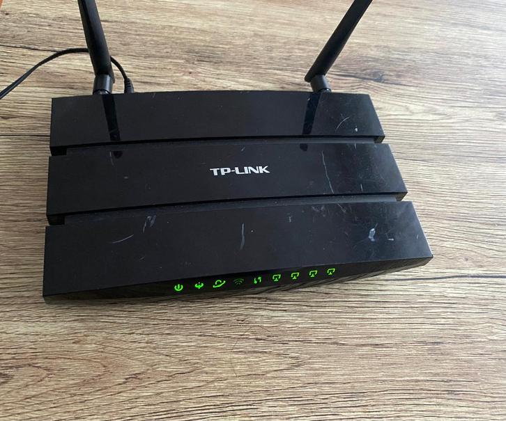 TP-LINK TD-W8970 WiFi-router, Computers en Software, Accesspoints, Zo goed als nieuw, Ophalen