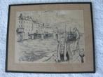 Namur – dessinateur Jean Legrand – original circa 1940 rare, Antiquités & Art, Enlèvement ou Envoi