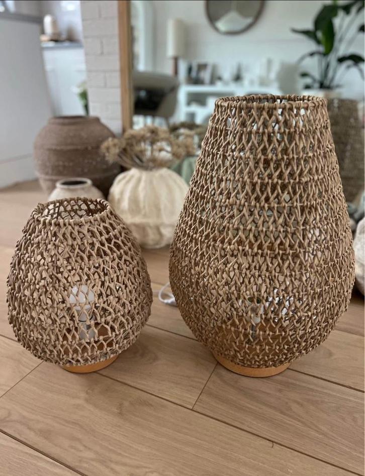 Lot de lampes à poser (style bohème ), Huis en Inrichting, Lampen | Tafellampen, Nieuw, 50 tot 75 cm, Ophalen