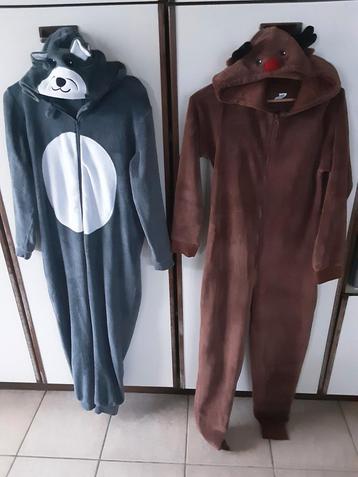 2 onesie Maat 164 zie beschrijving 