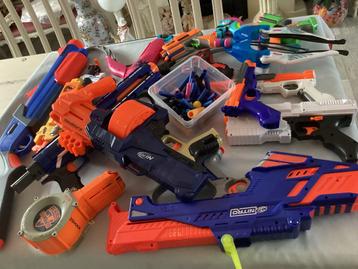 XL LOT NERF NIEUWSTAAT, Enfants & Bébés, Jouets | Circuits, Enlèvement, Comme neuf