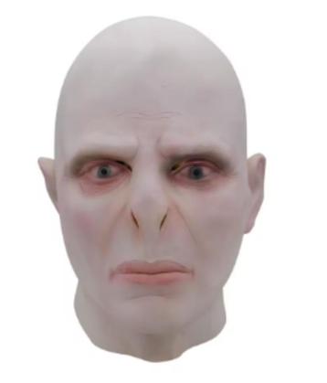 Harry Potter full face latex masker Voldemort beschikbaar voor biedingen