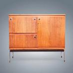 Sideboard Vintage Highboard Bar Alfred Hendrickx 1960's, Maison & Meubles, Enlèvement