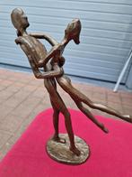 BRONZEN " ROMANTISCH KOPPELTJE", Ophalen