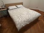 Tweepersoonsbed 160x200cm met Matras & 4 Lades – prima staat, Huis en Inrichting, Slaapkamer | Bedden, Ophalen, Bruin, Tweepersoons