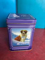 Milka. Sint Bernard. Blikken doos, Ophalen of Verzenden