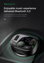 Transmetteur FM Kit de voiture Bluetooth lecteur MP3 LCD, Autos : Divers, Carkits, Enlèvement ou Envoi, Neuf