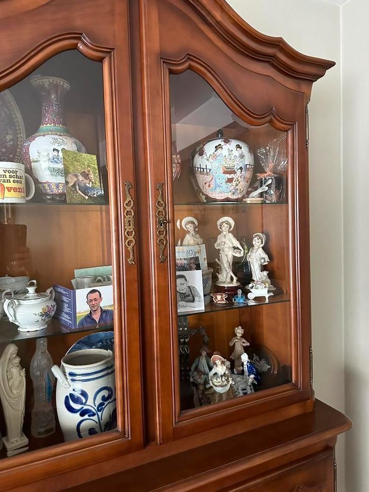 Eetkamer in kerselaar, Huis en Inrichting, Complete eetkamers, Gebruikt, 4 tot 6 stoelen, Ophalen