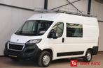 Peugeot Boxer L2H2 DUBBEL CABINE 7 personen met IMPERIAAL, Auto's, Te koop, Airconditioning, Gebruikt, 750 kg