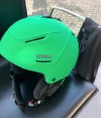Skihelm in opvallende kleur, van het merk Uvex, maat 55-59cm, Overige merken, Ophalen of Verzenden, Zo goed als nieuw, Kleding