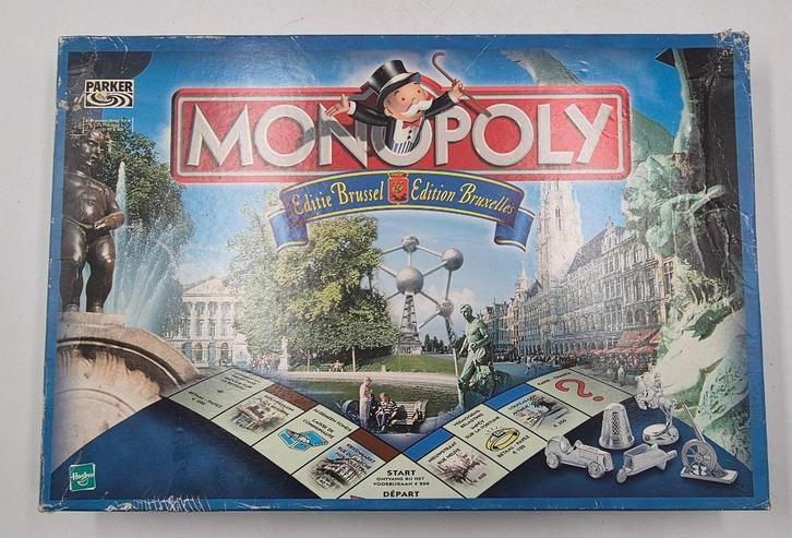 Monopoly Edition Brussel Edition Bruxelles Bordspel co, Hobby en Vrije tijd, Gezelschapsspellen | Kaartspellen, Ophalen