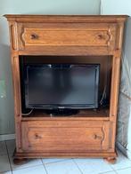 Antiek TV-meubel eik, 100 tot 150 cm, 150 tot 200 cm, Gebruikt, Eikenhout