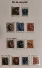 Premiers timbres belges 1849 à 1861, Timbres & Monnaies, Timbres | Europe | Belgique, Enlèvement ou Envoi, Affranchi, Timbre-poste