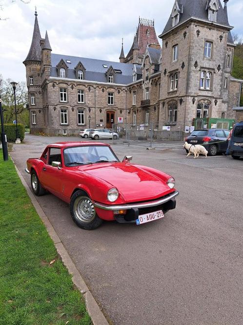 Triumph spitfire oldtimer, Autos, Oldtimers & Ancêtres, Particulier, Triumph, Essence, 3 portes, Rouge