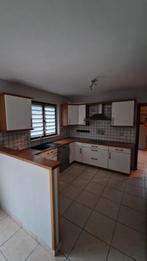 Cuisine en L, Maison & Meubles, Cuisine | Cuisines complètes, Composite, Enlèvement, Utilisé, Blanc