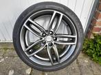 Audi a4/a5 brock  velgen 18" als nieuw p zero tyres, Nieuw, Velg(en), Personenwagen, 225 mm