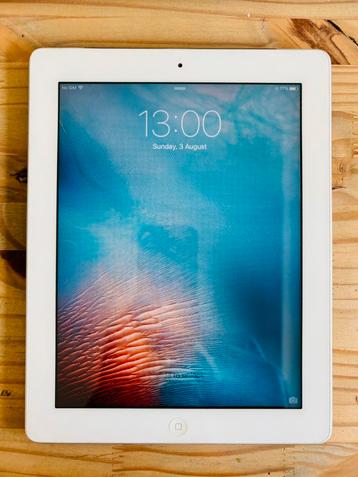 iPad 2 V.9.3.5 16gb, Wit, Sim 3G & Wifi, Werkt Perfect beschikbaar voor biedingen