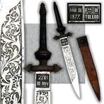🚨Uiterst zeldzaam - Spaanse BOUCHON bajonet - TOLEDO - 1877, Verzamelen, Verzenden, Landmacht, Zwaard of Sabel