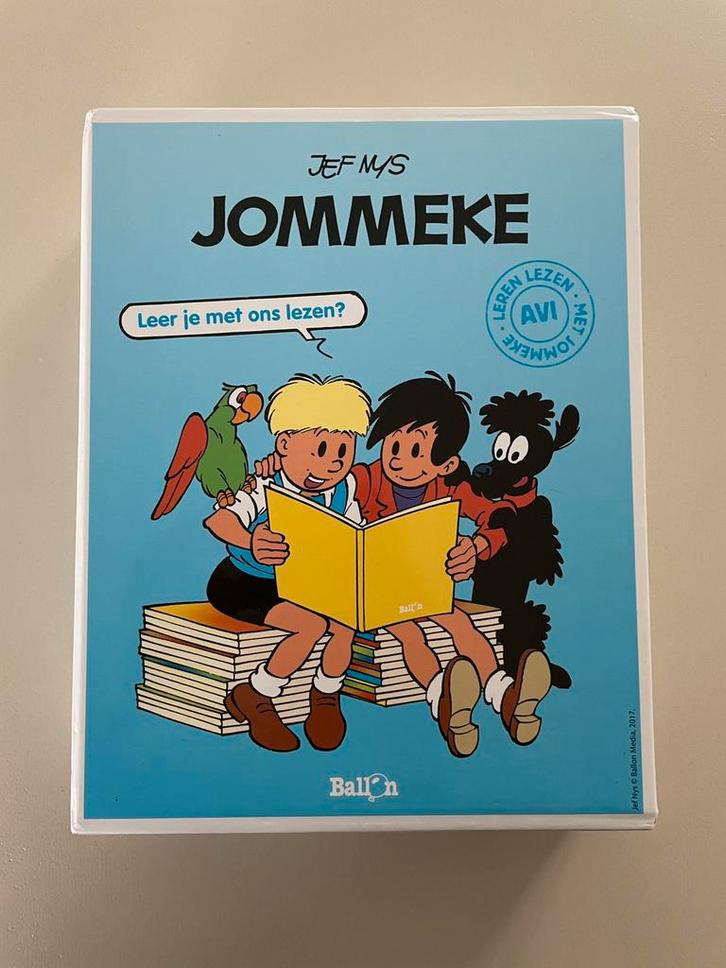 Jommeke leren lezen box, Boeken, Stripverhalen, Zo goed als nieuw, Complete serie of reeks, Ophalen of Verzenden