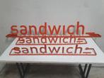 Sandwich Display,s 1 groot model 150 cm + 2 Kleinere 100 cm, Reclamebord, Ophalen of Verzenden, Zo goed als nieuw