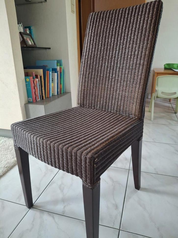 8 loom weefstoelen - Vincent Scheppard, Huis en Inrichting, Stoelen, Gebruikt, Ophalen