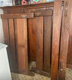 Bois à brûler, ancien lit fait en vrai bois, Maison & Meubles, Chambre à coucher | Lits, Enlèvement, Utilisé, Bois