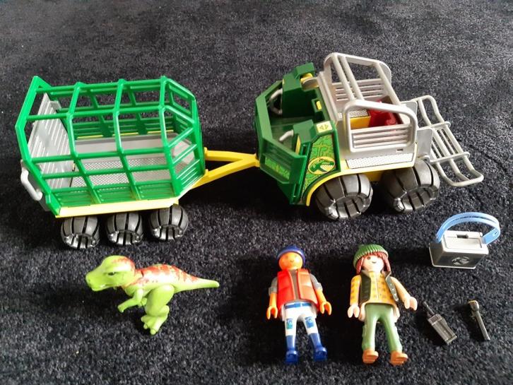 Playmobil 5236 (Dino Transport met Baby T-Rex), Kinderen en Baby's, Speelgoed | Playmobil, Gebruikt, Complete set, Ophalen