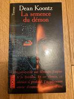 La semence du démon de Dean Koontz, Ophalen of Verzenden, Zo goed als nieuw