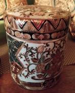 Rare et jolie boîte à Opium dross à décor de fleurs., Antiquités & Art, Antiquités | Porcelaine, Enlèvement