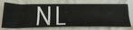 Sticker Nationaliteits Kenteken NL, DAF, KL, jaren'80.(Nr.1), Verzamelen, Militaria | Algemeen, Ophalen of Verzenden, Landmacht