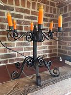 Kandelaar, Huis en Inrichting, Woonaccessoires | Kandelaars en Kaarsen, Ophalen, Gebruikt, 50 tot 75 cm, Zwart