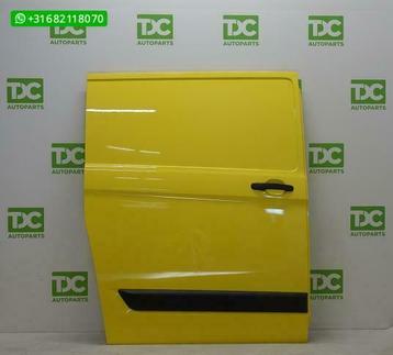 Ford Transit Custom ('12-'21) Schuifdeur rechts geel dicht beschikbaar voor biedingen