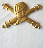 kenteken tanks, pantser, char de combat, Ophalen of Verzenden, Landmacht, Embleem of Badge