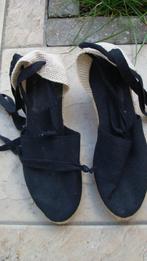 Espadrille schoenen voor dames 38 in goede staat, Espadrilles, Blauw, Ophalen of Verzenden, Gedragen