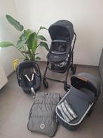 Complete kinderwagen van Maxi Cosi (kleur: graphite), Kinderen en Baby's, Kinderwagens en Combinaties, Ophalen, Zo goed als nieuw