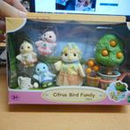 Sylvanian families 5860 citrus bird family, Enlèvement ou Envoi, Neuf