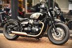 TRIUMPH BONNEVILLE BOBBER CHROME EDITION ***MOTOVERTE.BE***, Motos, Entreprise, 2 cylindres, 1200 cm³, Naked bike