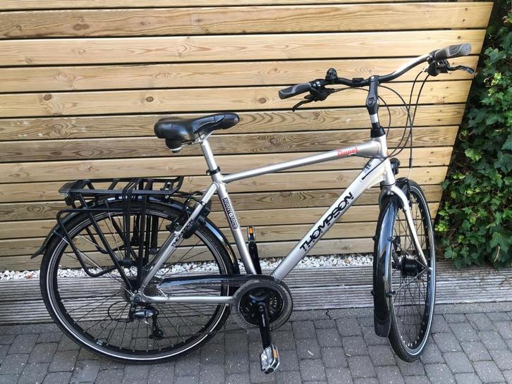 Herenfiets Thompson, Fietsen en Brommers, Fietsen | Heren | Herenfietsen, Zo goed als nieuw, Overige merken, Versnellingen, Ophalen