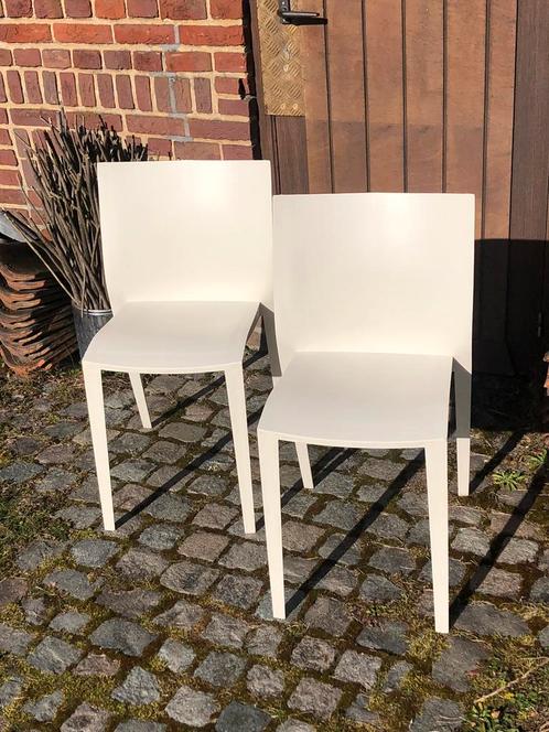 philippe starck design XO slick-slick stoelen binnen/buiten, Huis en Inrichting, Stoelen, Gebruikt, Twee, Kunststof, Ophalen of Verzenden