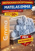 Matela Emma DESTOCKAGE, Maison & Meubles, Chambre à coucher | Lits, Neuf, Enlèvement, 180 cm, Deux personnes