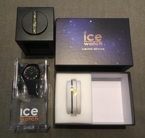 Montre ICE-WATCH- Ice Cosmos Black Gold, Collections, Collections Autre, Neuf, Enlèvement