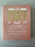 Het Bucketlist boek voor koppels, Ophalen of Verzenden, Nieuw, Overige onderwerpen
