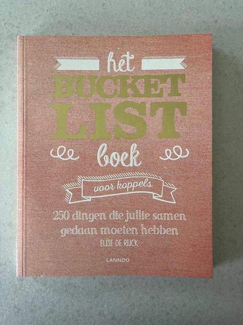 Het Bucketlist boek voor koppels, Boeken, Hobby en Vrije tijd, Nieuw, Overige onderwerpen, Ophalen of Verzenden
