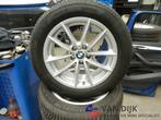 Winterbandenset origineel 17 inch voor BMW 5 Serie G30, Gebruikt, Banden en Velgen, 17 inch, BOVAG lid