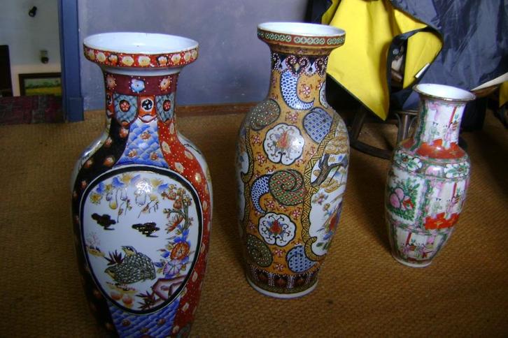 chinese vazen, Antiek en Kunst, Antiek | Vazen, Ophalen