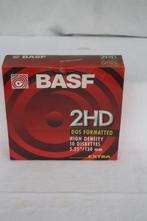 BASF 2 HP Extra Dos Formatted doos 10 diskettes 5,25 /130 mm, Autres types, Basf, Enlèvement ou Envoi, Neuf