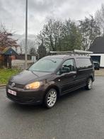 Volkswagen Caddy Maxi 1.6Tdi, Auto's, Voorwielaandrijving, Zwart, Overige kleuren, Apple Carplay