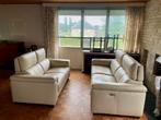 2 canapés en cuir Château d’Ax avec relax électrique sofa, Ophalen, Zo goed als nieuw, Leer